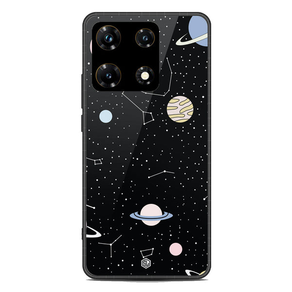 Space Series Soft Phone Case - Metal Case - Design 1 - Infinix Note 30 Pro