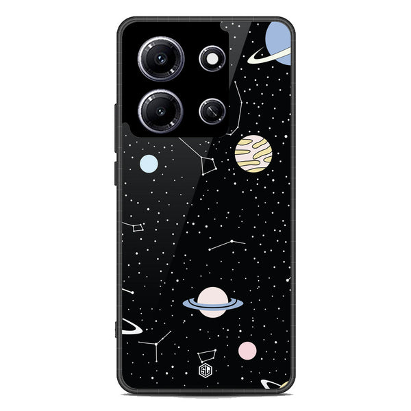 Space Series Soft Phone Case - Metal Case - Design 1 - Infinix Note 30i