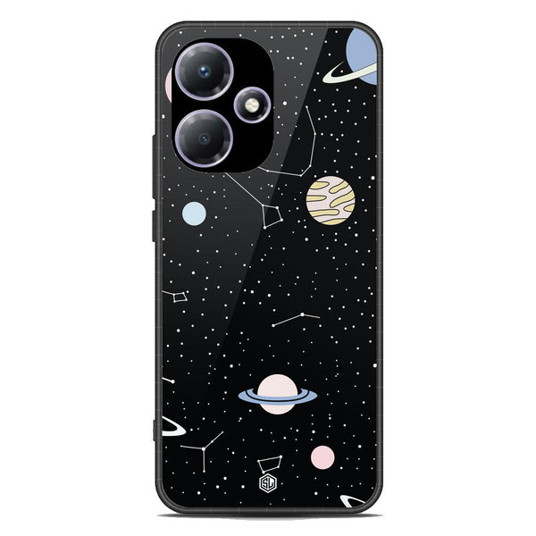 Space Series Soft Phone Case - Metal Case - Design 1 - Infinix Hot 30 Play