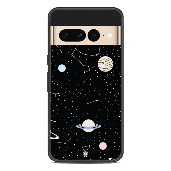 Space Series Soft Phone Case - Metal Case - Design 1 - Google Pixel 7 Pro