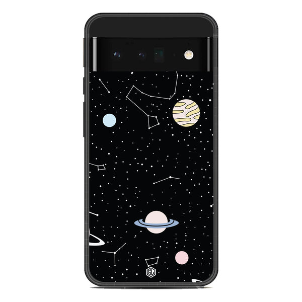 Space Series Soft Phone Case - Metal Case - Design 1 - Google Pixel 6 Pro