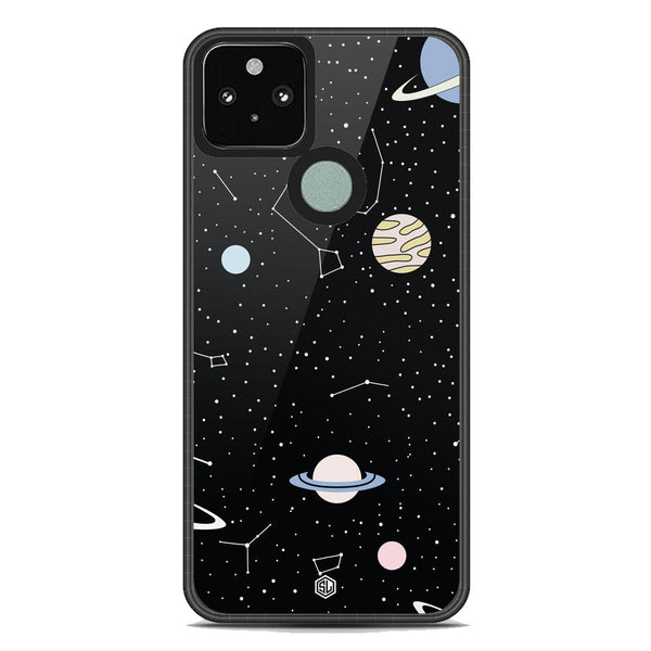 Space Series Soft Phone Case - Metal Case - Design 1 - Google Pixel 5 XL