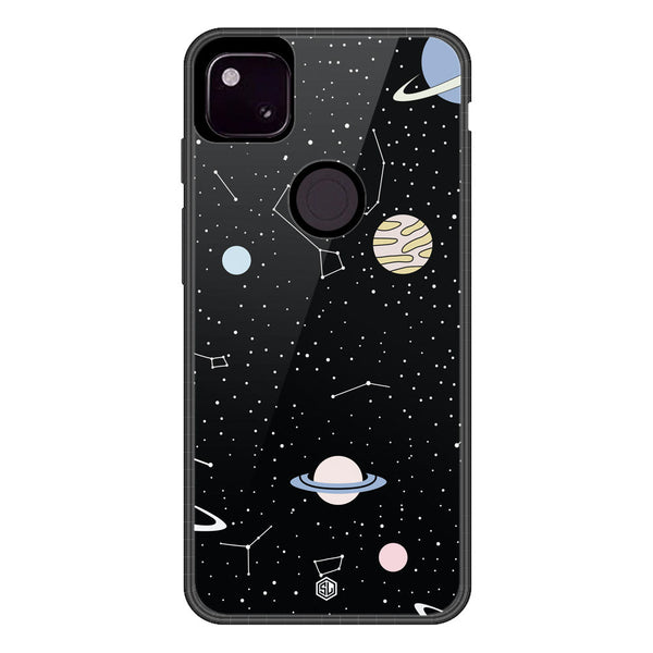 Space Series Soft Phone Case - Metal Case - Design 1 - Google Pixel 4a