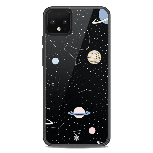 Space Series Soft Phone Case - Metal Case - Design 1 - Google Pixel 4