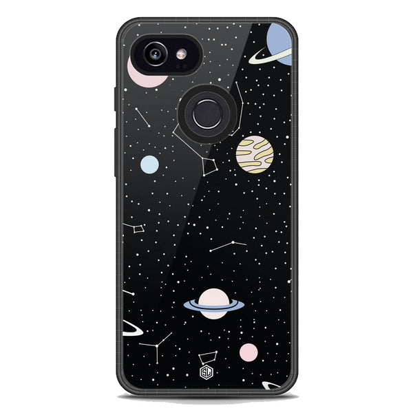 Space Series Soft Phone Case - Metal Case - Design 1 - Google Pixel 3