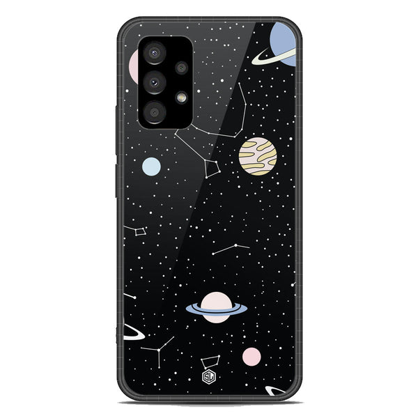 Space Series Soft Phone Case - Premium Glass Case - Design 1 - Samsung Galaxy A53 5G