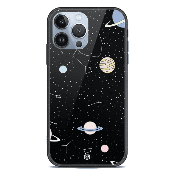 Space Series Soft Phone Case - Premium Glass Case - Design 1 - iPhone 13 Pro Max