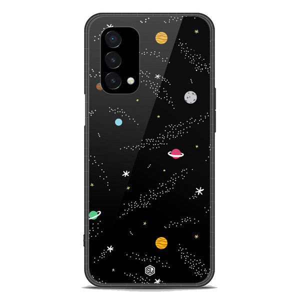 Space Series Soft Phone Case - Premium Glass Case - Design 2 - OnePlus Nord N200 5G