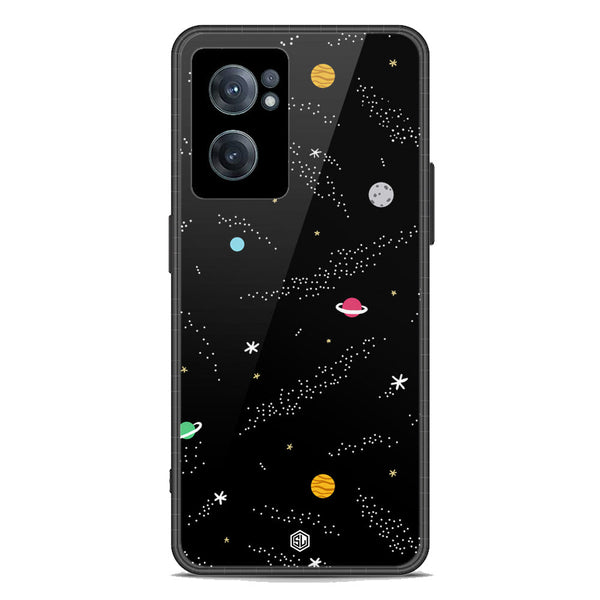 Space Series Soft Phone Case - Premium Glass Case - Design 2 - OnePlus Nord CE 2 5G