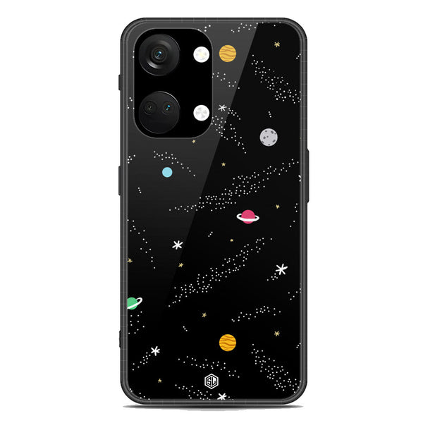 Space Series Soft Phone Case - Premium Glass Case - Design 2 - OnePlus Ace 2V