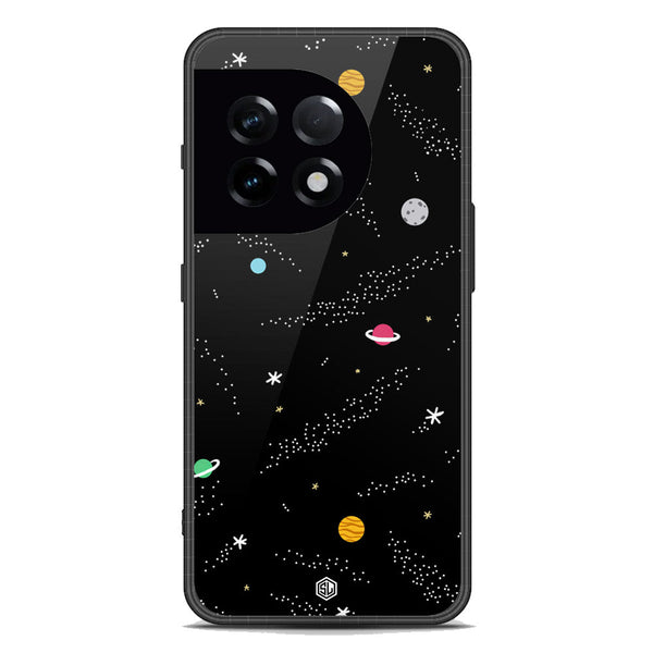 Space Series Soft Phone Case - Premium Glass Case - Design 2 - OnePlus Ace 2