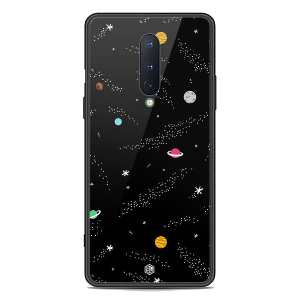 Space Series Soft Phone Case - Premium Glass Case - Design 2 - OnePlus 8 4G
