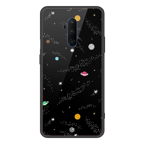 Space Series Soft Phone Case - Premium Glass Case - Design 2 - OnePlus 7T Pro