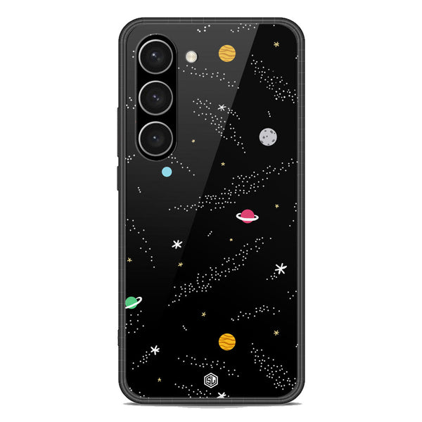 Space Series Soft Phone Case - Premium Glass Case - Design 2 - Samsung Galaxy S23 Plus 5G