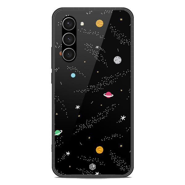 Space Series Soft Phone Case - Premium Glass Case - Design 2 - Samsung Galaxy S23 5G
