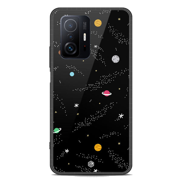 Space Series Soft Phone Case - Premium Glass Case - Design 2 - Xiaomi 11T