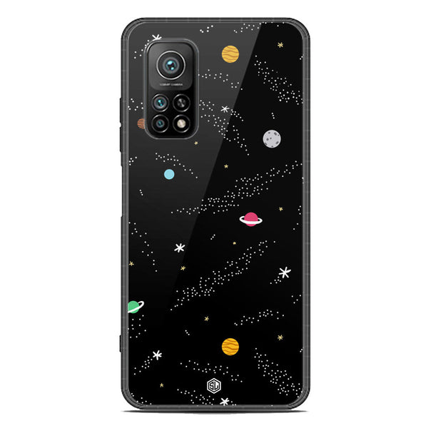 Space Series Soft Phone Case - Premium Glass Case - Design 2 - Xiaomi Mi 10T Pro