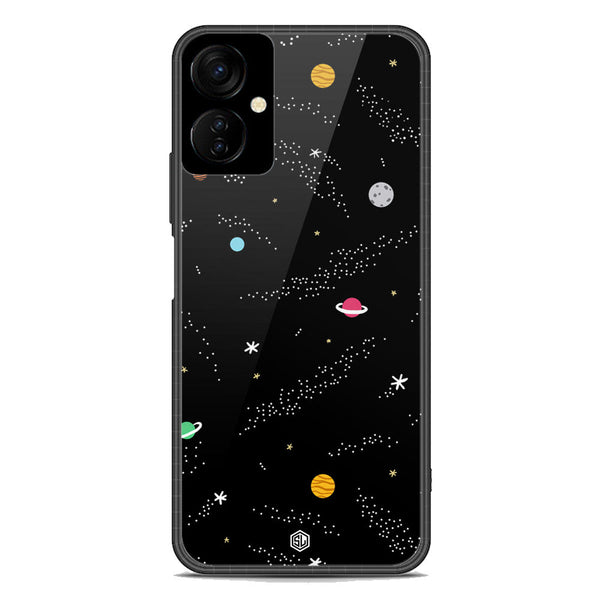 Space Series Soft Phone Case - Premium Glass Case - Design 2 - Tecno Camon 19 Neo