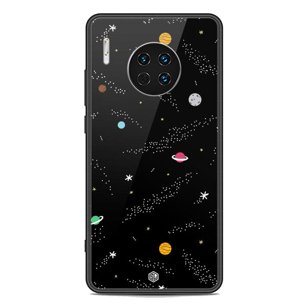 Space Series Soft Phone Case - Premium Glass Case - Design 2 - Huawei Mate 30