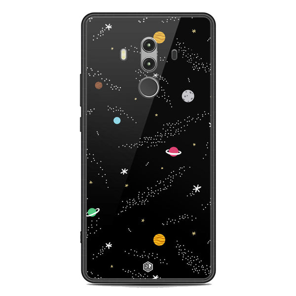 Space Series Soft Phone Case - Premium Glass Case - Design 2 - Huawei Mate 10 Pro