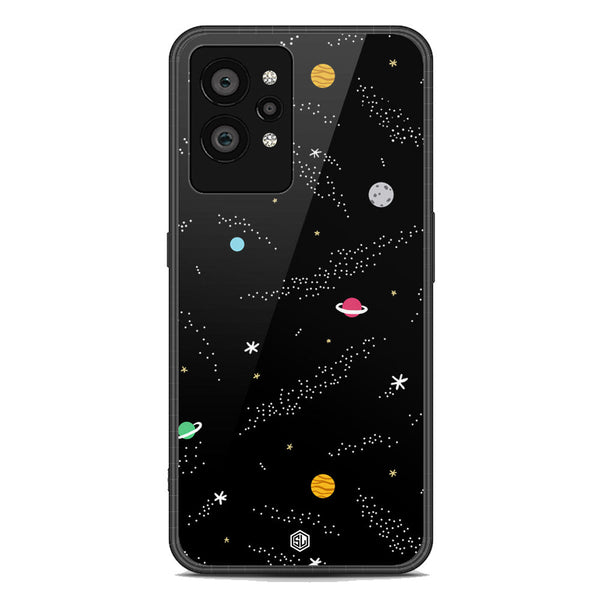 Space Series Soft Phone Case - Premium Glass Case - Design 2 - Realme GT2 Pro