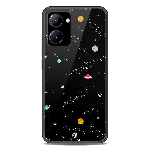 Space Series Soft Phone Case - Premium Glass Case - Design 2 - Realme C33