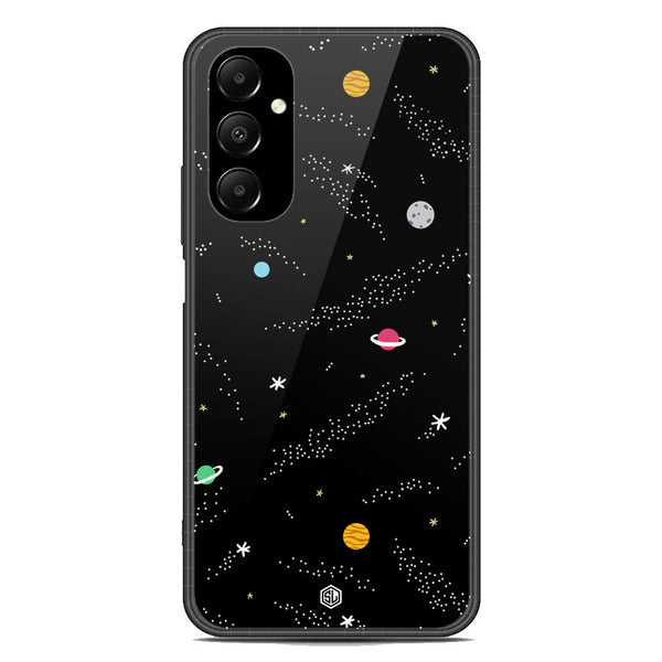 Space Series Soft Phone Case - Premium Glass Case - Design 2 - Samsung Galaxy A05s