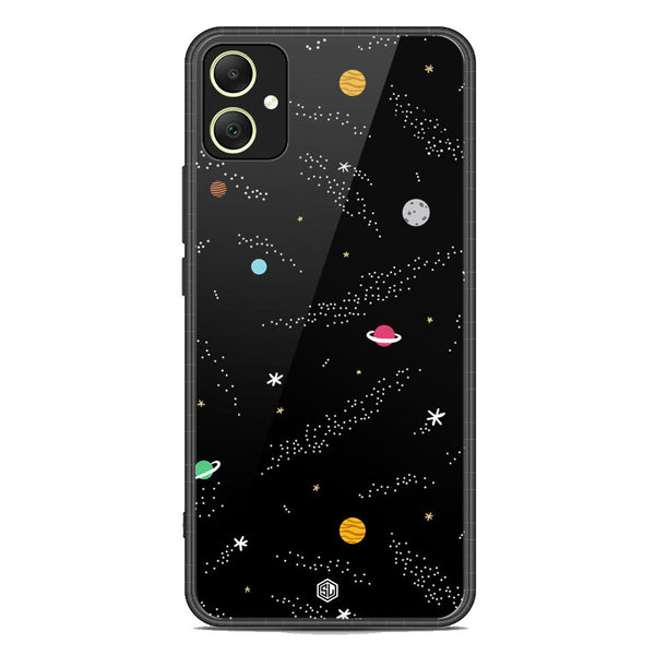 Space Series Soft Phone Case - Premium Glass Case - Design 2 - Samsung Galaxy A05