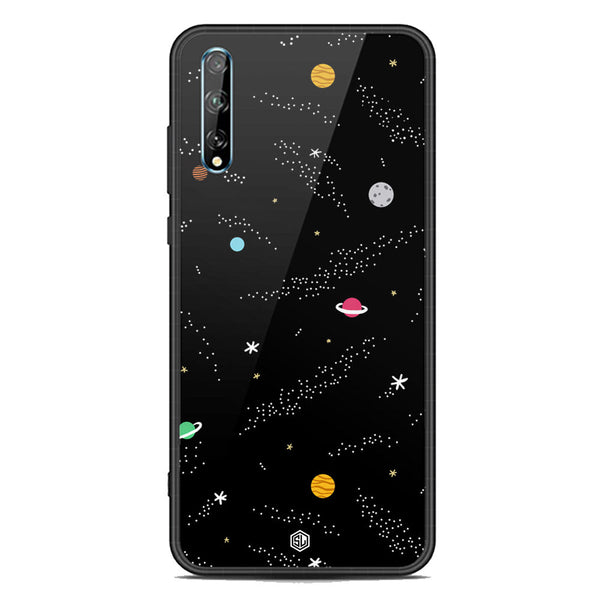 Space Series Soft Phone Case - Acrylic Case - Design 2 - - Huawei Y8p