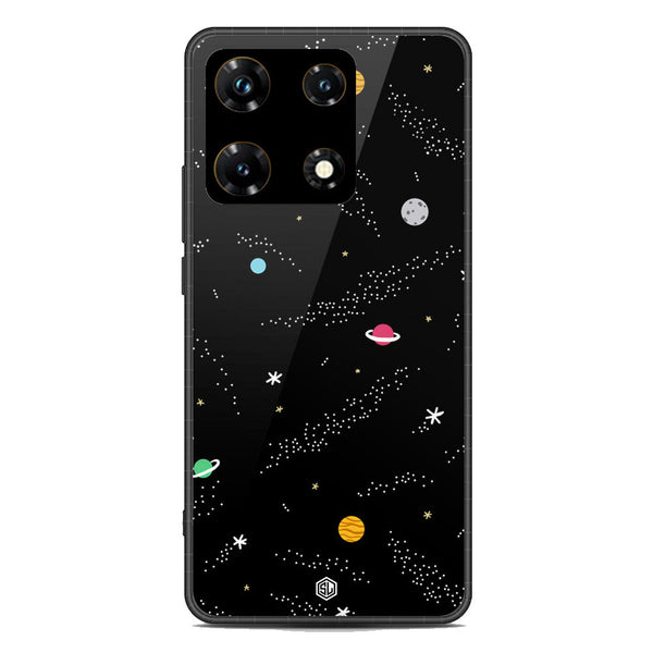 Space Series Soft Phone Case - Metal Case - Design 2 - Infinix Note 30 Pro
