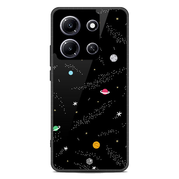 Space Series Soft Phone Case - Metal Case - Design 2 - Infinix Note 30i