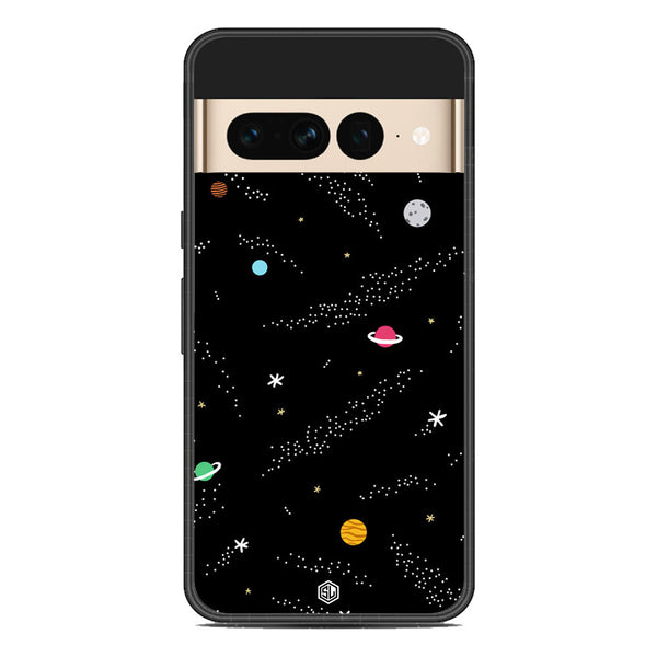 Space Series Soft Phone Case - Metal Case - Design 2 - Google Pixel 7 Pro