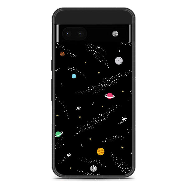 Space Series Soft Phone Case - Metal Case - Design 2 - Google Pixel 7
