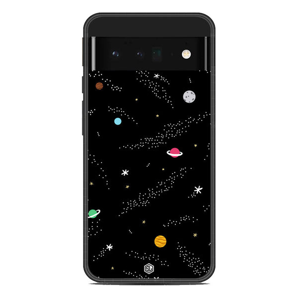 Space Series Soft Phone Case - Metal Case - Design 2 - Google Pixel 6 Pro