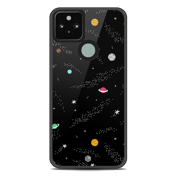 Space Series Soft Phone Case - Metal Case - Design 2 - Google Pixel 5 XL