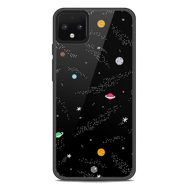 Space Series Soft Phone Case - Metal Case - Design 2 - Google Pixel 4 XL