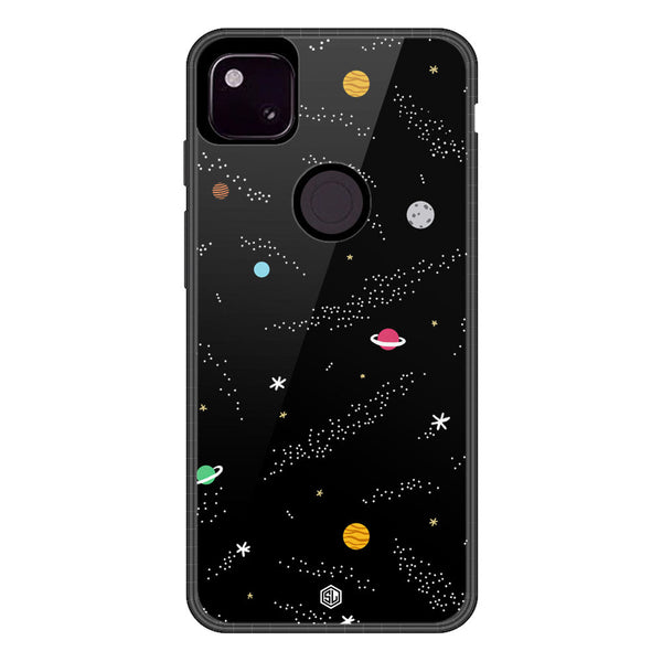 Space Series Soft Phone Case - Metal Case - Design 2 - Google Pixel 4a