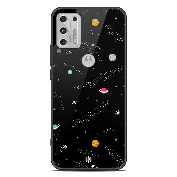Space Series Soft Phone Case - Metal Case - Design 2 - Motorola Moto G Stylus 2021