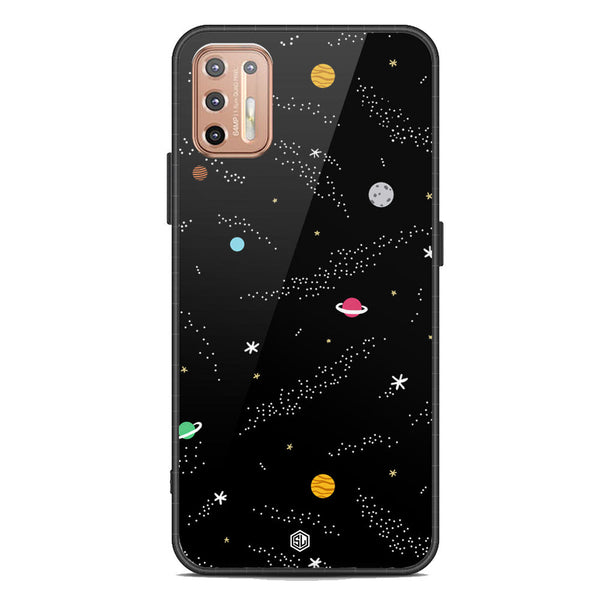 Space Series Soft Phone Case - Metal Case - Design 2 - Motorola Moto G9 Plus
