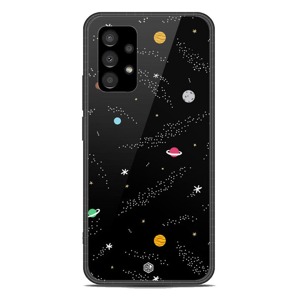 Space Series Soft Phone Case - Premium Glass Case - Design 2 - Samsung Galaxy A73 5G