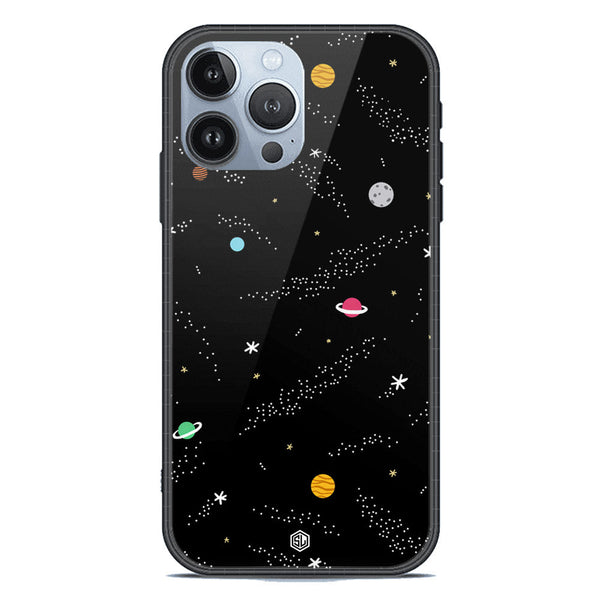 Space Series Soft Phone Case - Premium Glass Case - Design 2 - iPhone 13 Pro Max