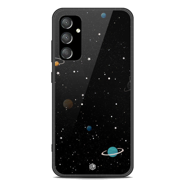 Space Series Soft Phone Case - Premium Glass Case - Design 3 - Samsung Galaxy A14
