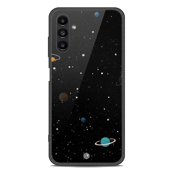 Space Series Soft Phone Case - Premium Glass Case - Design 3 - Samsung Galaxy A13 5G