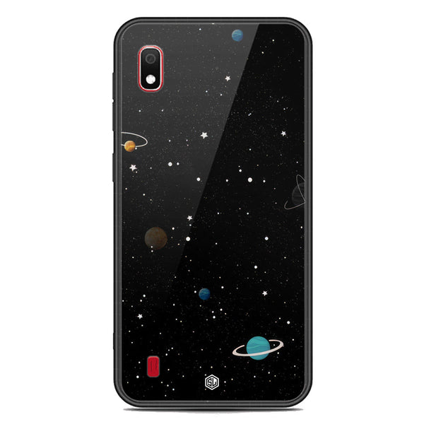 Space Series Soft Phone Case - Premium Glass Case - Design 3 - Samsung Galaxy A10