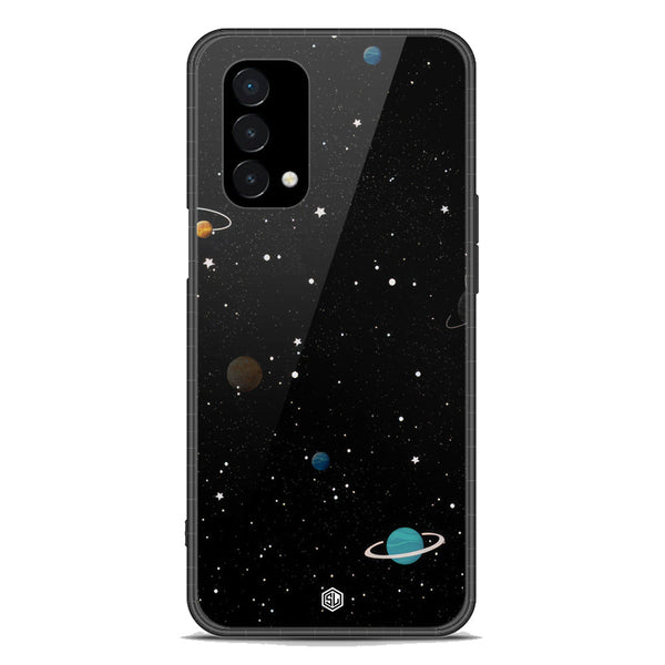Space Series Soft Phone Case - Premium Glass Case - Design 3 - OnePlus Nord N200 5G