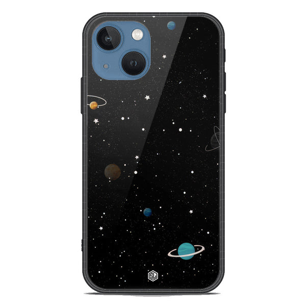 Space Series Soft Phone Case - Premium Glass Case - Design 3 - iPhone 13