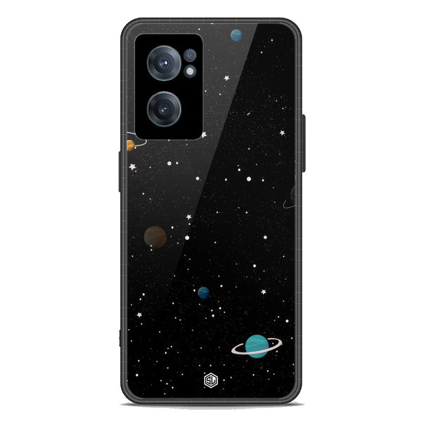 Space Series Soft Phone Case - Premium Glass Case - Design 3 - OnePlus Nord CE 2 5G