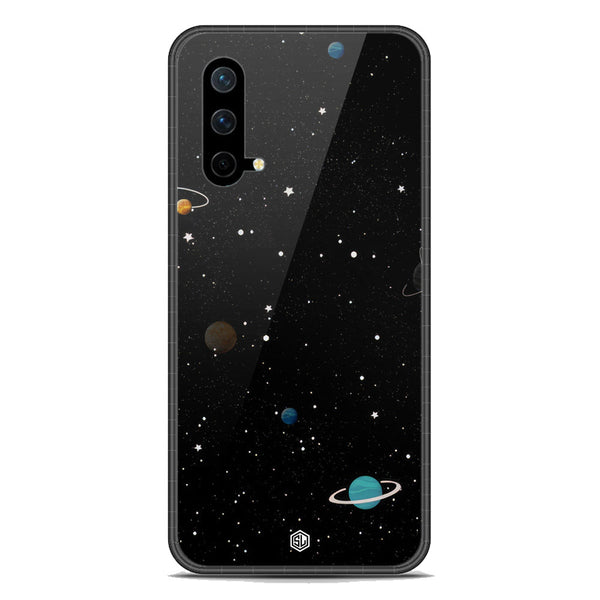 Space Series Soft Phone Case - Premium Glass Case - Design 3 - OnePlus Nord CE 5G