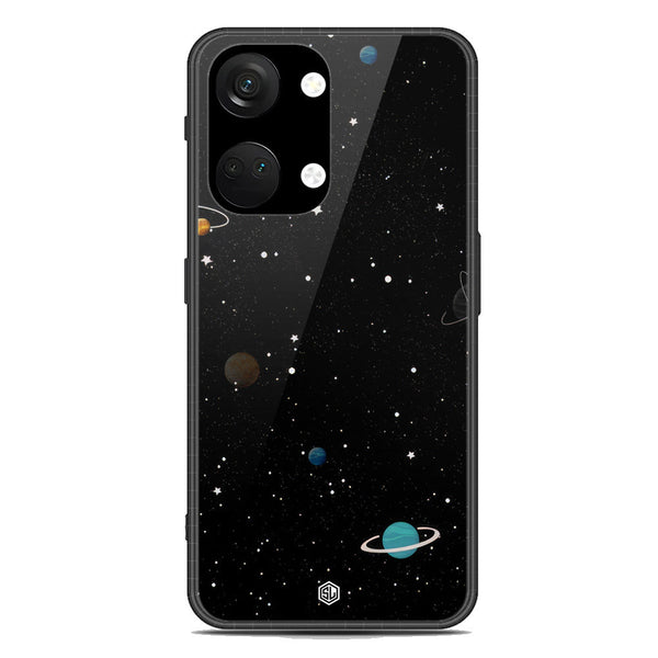 Space Series Soft Phone Case - Premium Glass Case - Design 3 - OnePlus Ace 2V