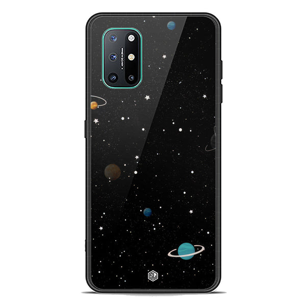 Space Series Soft Phone Case - Premium Glass Case - Design 3 - OnePlus 8T